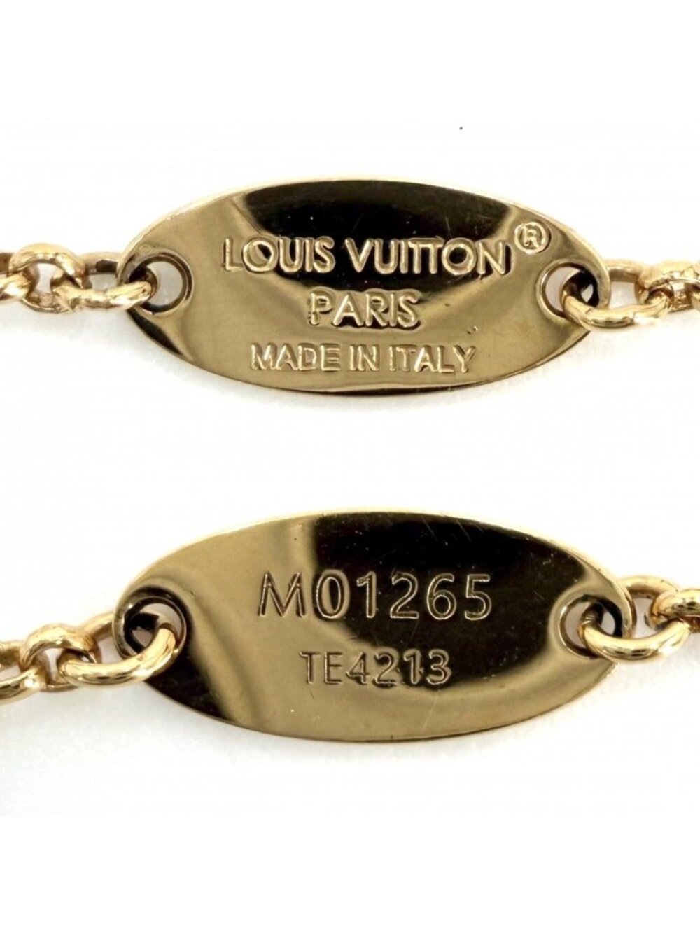 Louis Vuitton Necklace LV Glam Pandant Pendant with Adjustable Star Gold Silver - Picture 5 of 8